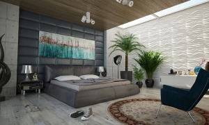 Paint your bedroom stylish