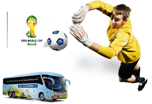 Hyundai - sponsor of the FIFA World Cup 2014!