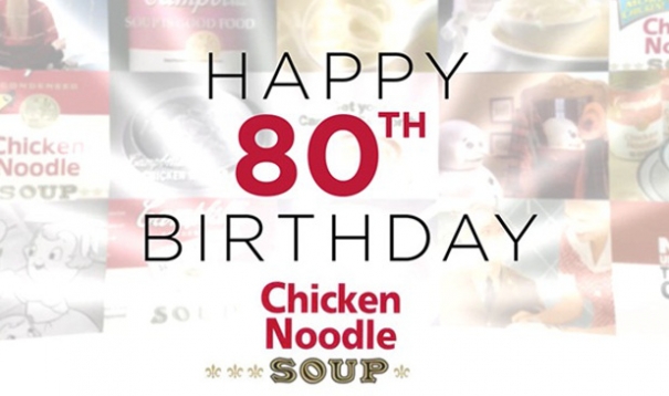 Happy 8-th birthday Campbell&#039;s Chicken Noodle Soup