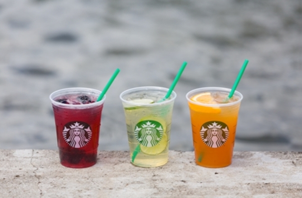 Summer refreshment at Starbucks!