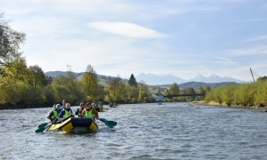 Bezpieczne spływy pontonowe - Rafting Dunajec