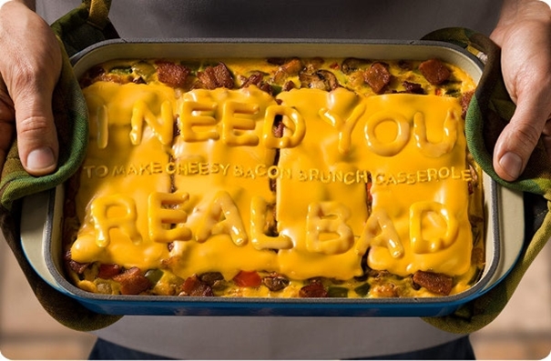 Recipes for Cheesy Bacon Brunch Casserole. Watch video.